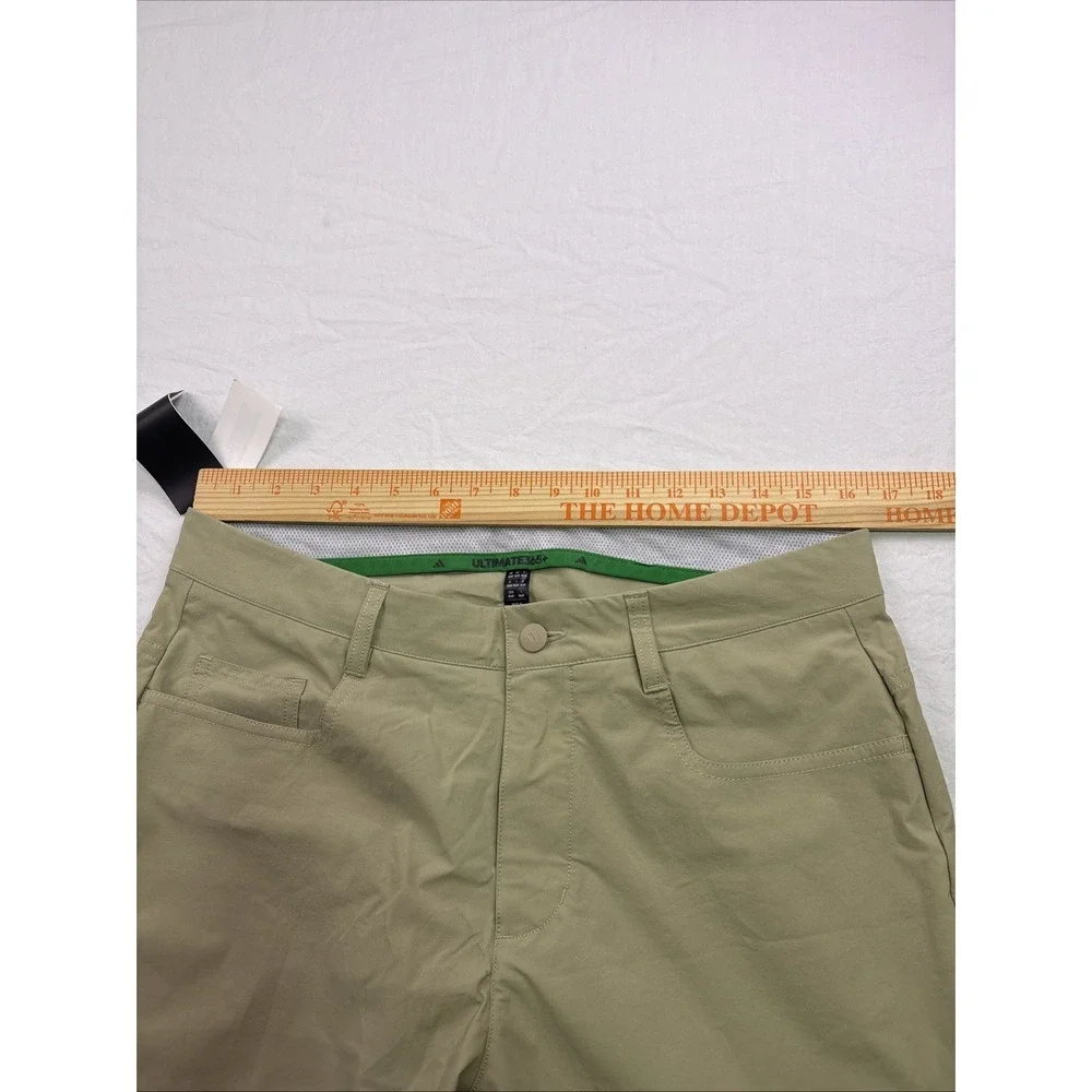 Adidas Mens 32x32 Ultimate 365 Golf Pants TAN Stretch Performance Athletic NWT
